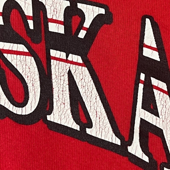 Vintage Nebraska Cornhuskers 1990s Starter NCAA College Football Sweatshirt - Picture 3 of 5